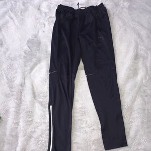 navy blue puma track pants